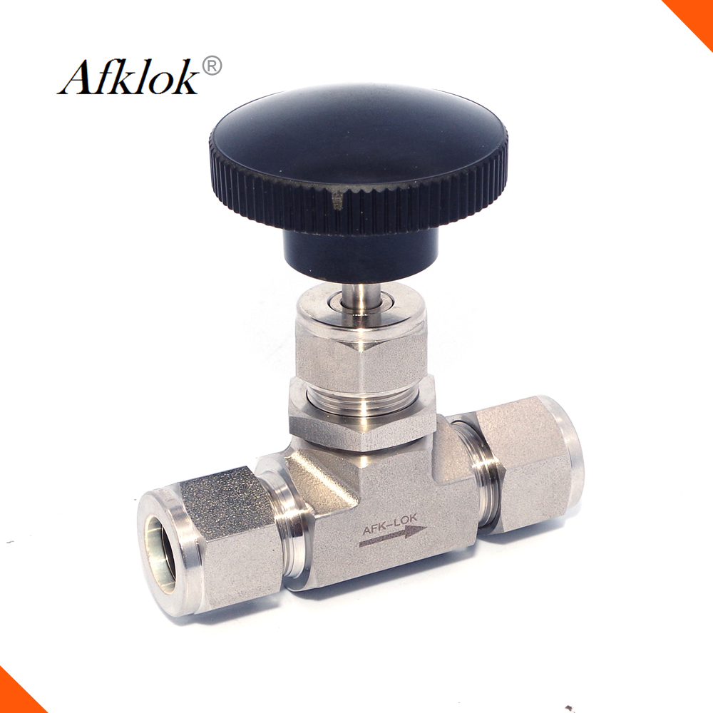 Высокого давления 2Way 3000PSI 6000PSI 1/4 "3/8" Газовый клапан игольчатый из нержавеющей стали