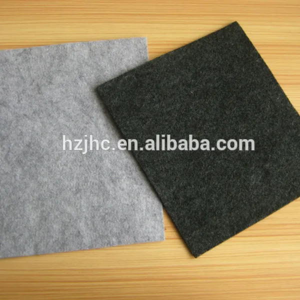 Non Slip Nonwoven Polyester Needle Punched Felt Rug And Carpet With Waterproof SBR Backing