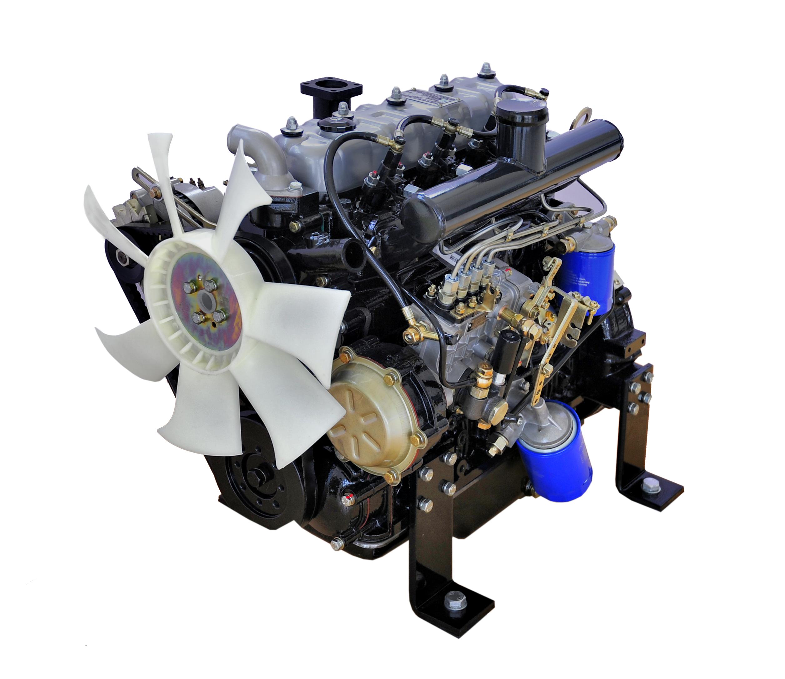 30hp, 2-цилиндровый дизельный двигатель