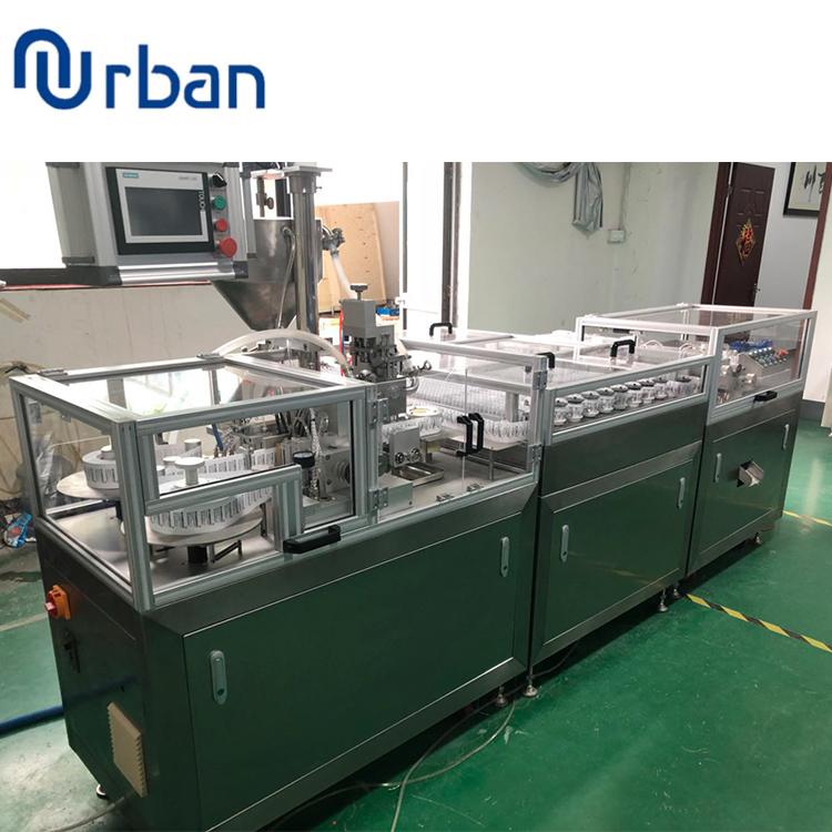 Fully Automatic Middle Speed Suppository Filling Sealing Counting Production Line Machine