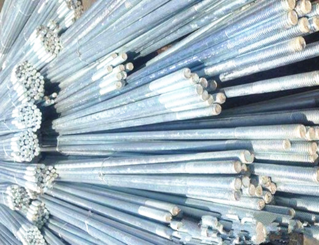 Резьбовая штанга BSP-G1/2 "-длина 3000 мм сталь 4,6, сине-оцинкованная резьба UNC или UNF