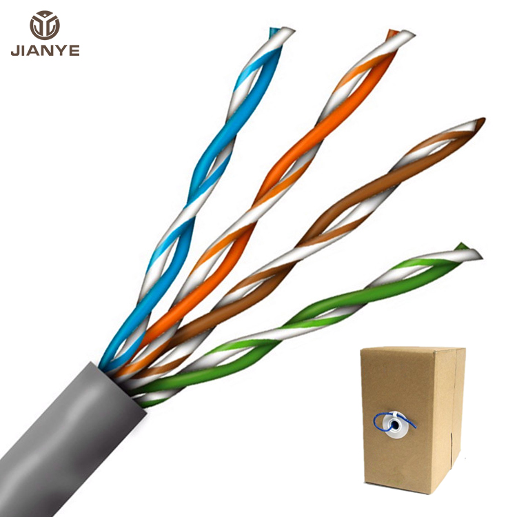 4 пары медь/CU проводник UTP lan кабель cat5e для сетевых систем