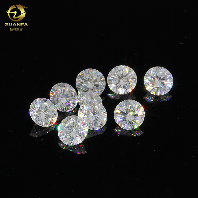 EF цвет круглый белый Китай Moissanite Малый размеры круглой огранки VVS1 оптовая продажа Moissanite