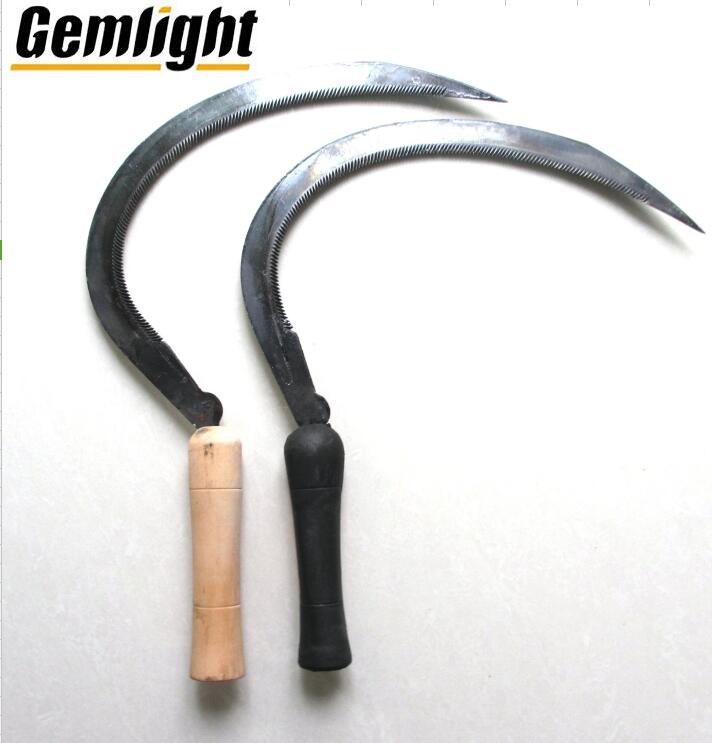 Сельскохозяйственные серп S202-14inch с деревянной и пластиковой ручкой