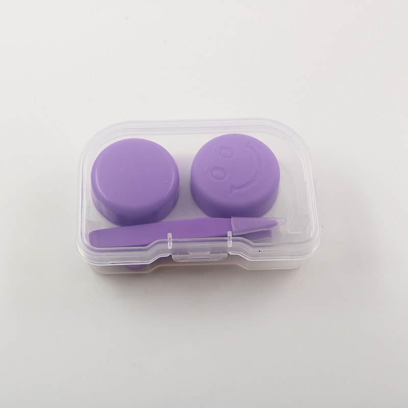 2017 new style fashion cheap contact lens contact double cases