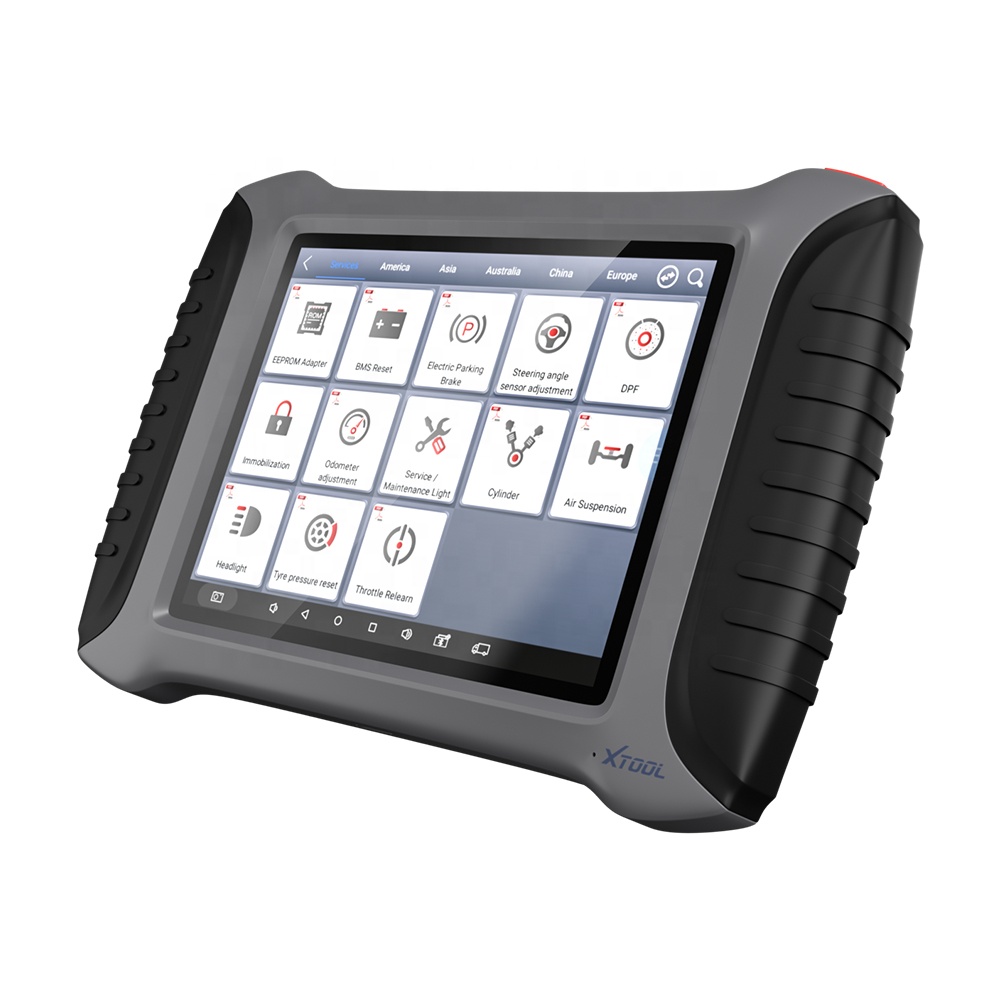 Инструмент для ремонта автомобиля OBD2, программирование автомобиля XTOOL A80 с BT/WiFi, полный диагностический инструмент для автомобиля
