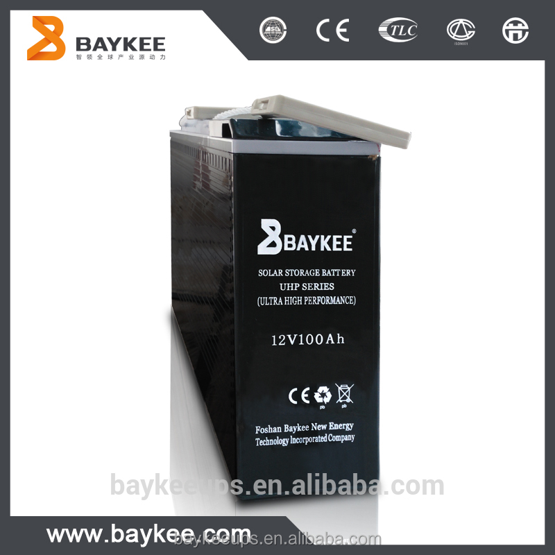 Солнечная гелевая батарея Baykee UHP 12 В, батарея 12 в 100 Ач