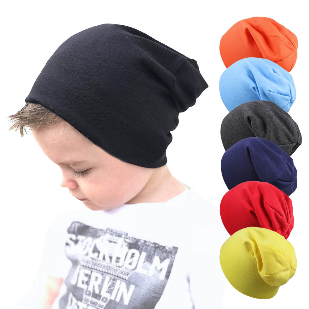 Baby Beanie Hat Kids Hip hop Hats Toddler Infant Baby Cotton Hat