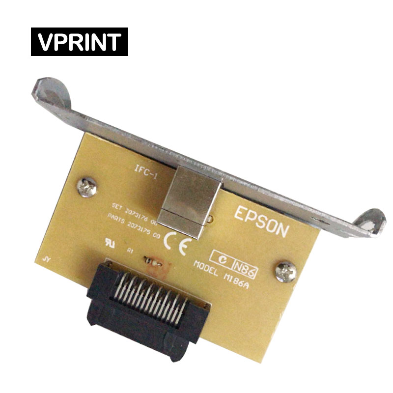 Compatible NEW UB-U05 M186A USB Interface Card for EPSON TM-T88IV884 TM-T81 Printner Spare Parts from China Supplier