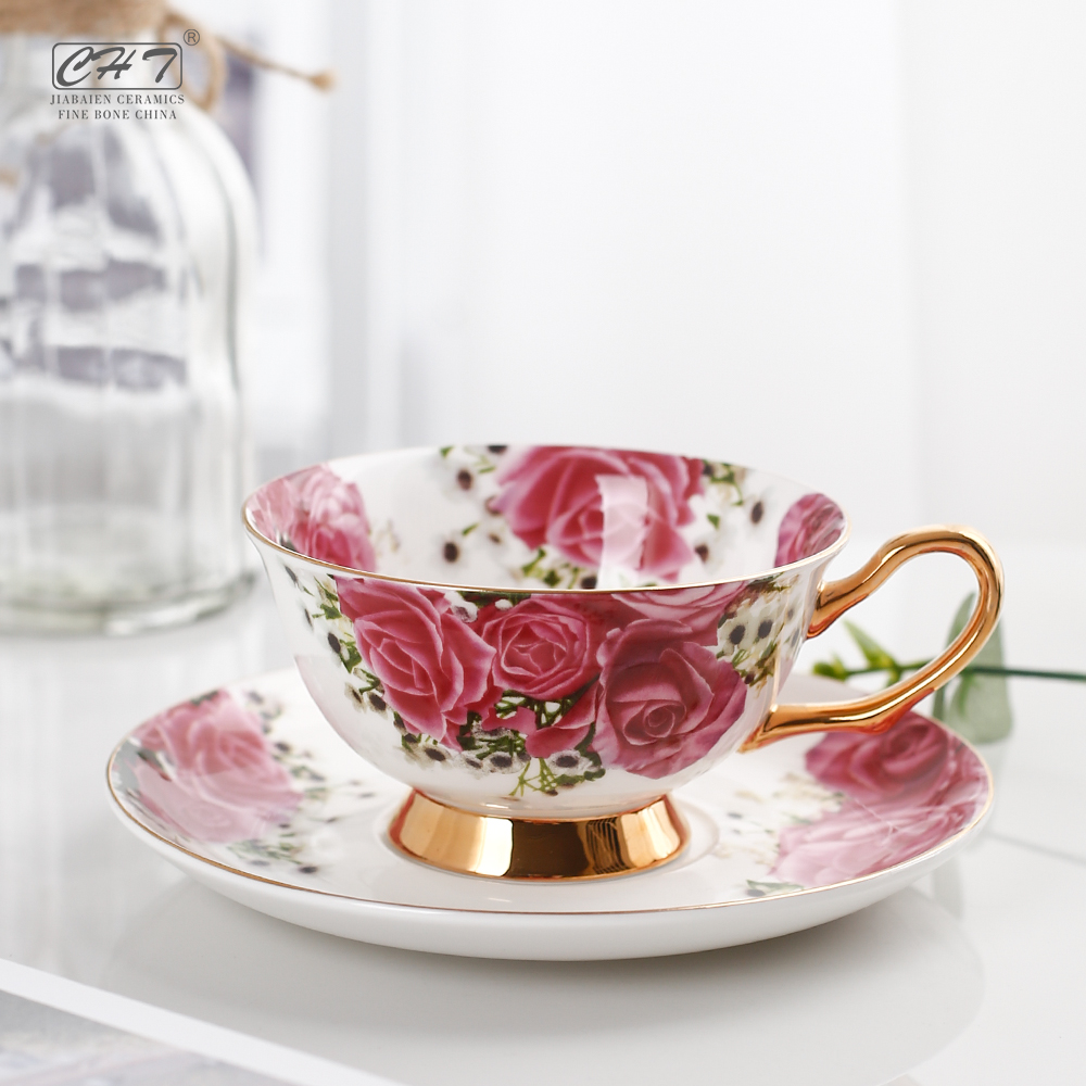Разные роскошные фарфоровые кофейные чайные чашки из костяной керамики, многоразовые фарфоровые кофейные чашки под заказ, производители блюдец, наборы тарелок
