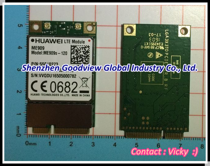 Высокая Скорость Huawei Беспроводной ME909s-120 Мини PCIE 4 Г LTE Cat4 Модуль