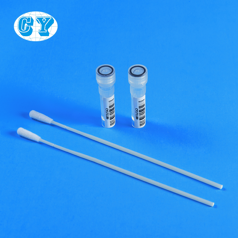 OEM одноразовые Buccal Cell коллекция стерильные тампоны Тест-Комплект