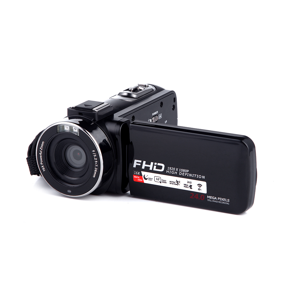 2021 горячая Распродажа 3,0 "LCD Full HD 1080p 24.0MP 16x цифровой зум видеокамера Цифровая видеокамера с ИК ночным видением