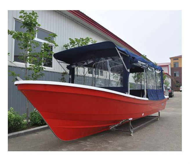 Liya 14-25ft морских судов стекловолокна Рабочая лодка грузовое судно для продажи