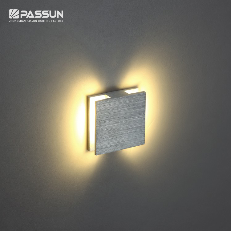 Square interior modern decorative led step light IP20 & led floor lamps