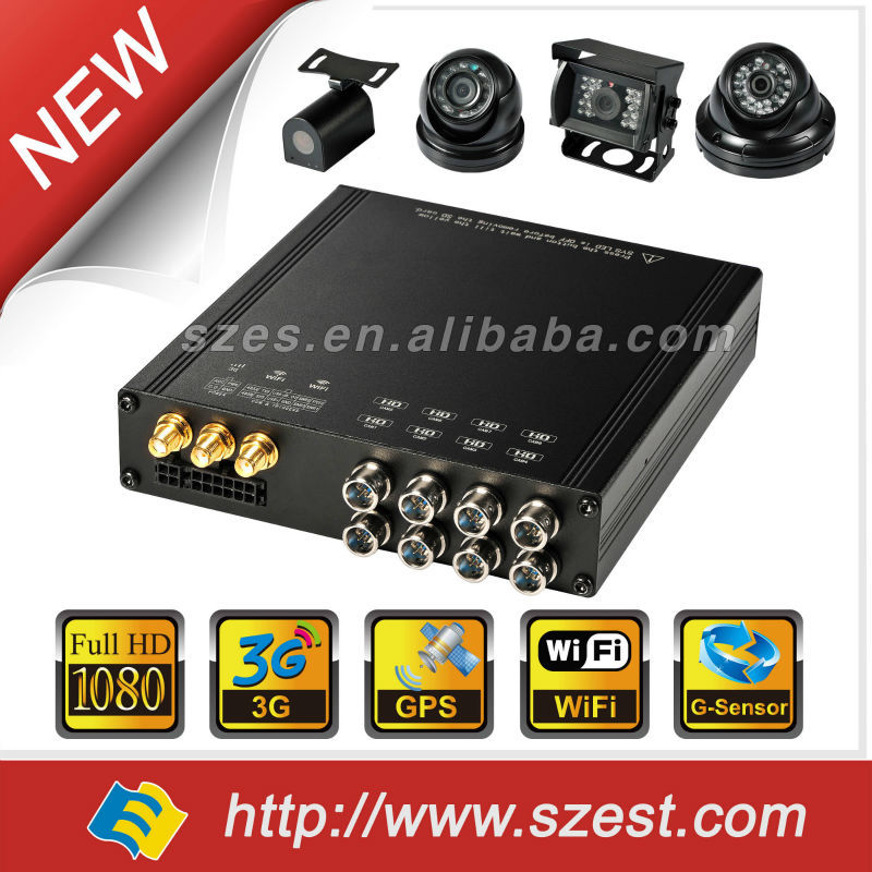 4 / 8 channels управление автопарком HDD мобильный sd видеорегистратор с 3 г GPS WIFI g-сенсор будильник система MDVR