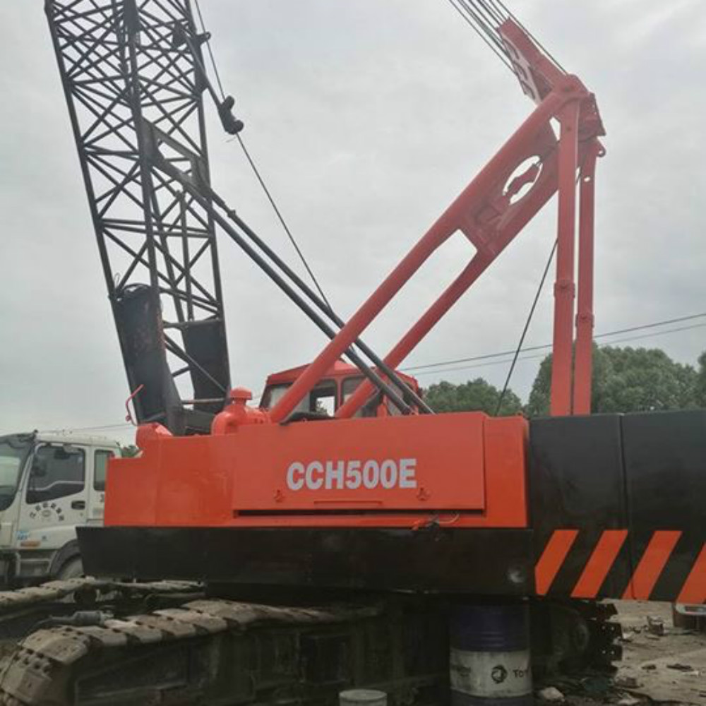 Горячая Распродажа и низкая цена 50 тонн CCH500 б/у гусеничный кран IHI в хорошем состоянии