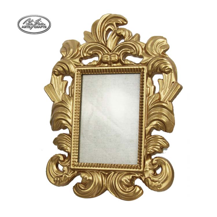 Decorative vintage resin gold ornate picture frame