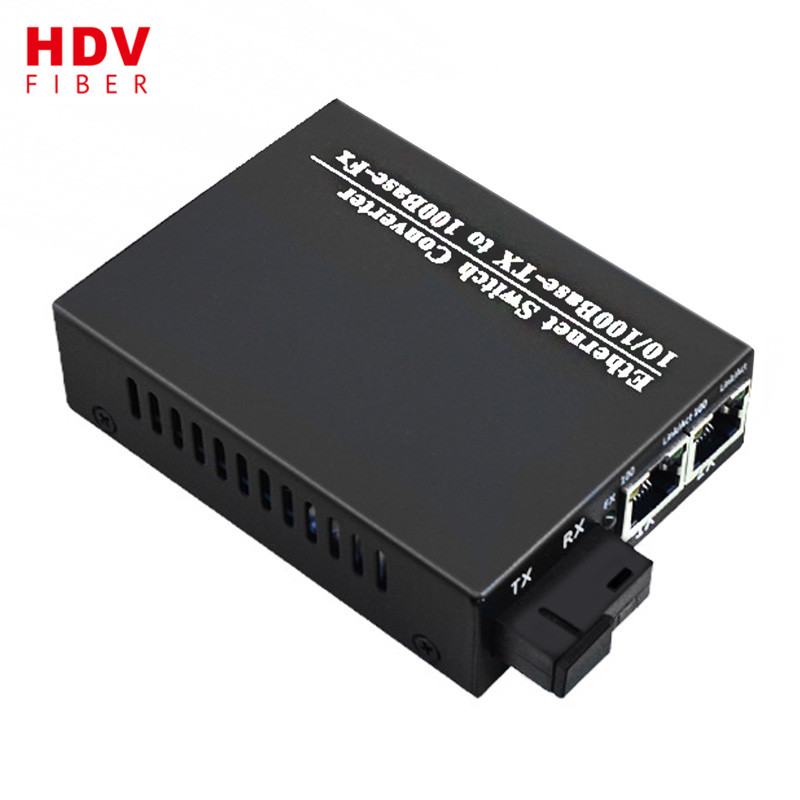 Фабрики Китая 2 порта gigabit интернет волоконно-оптический к rj45 media converter цена