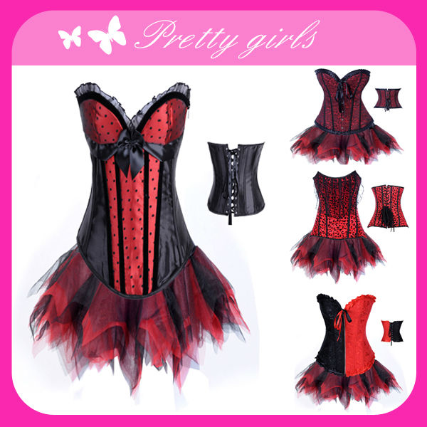 Strapless Sexy Lady Open Hot Bustier,Red Sexy Bridesmaid Corset