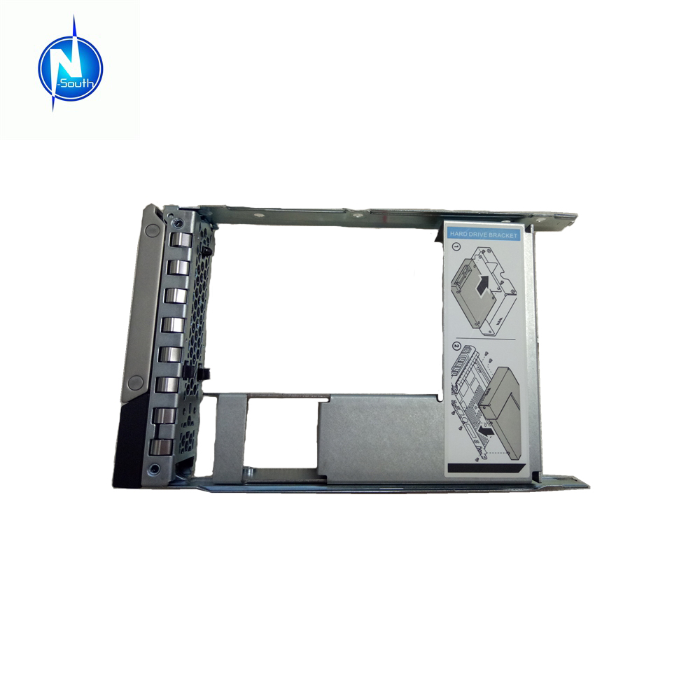 Caddy для жесткого диска с подносом адаптер 3,5 до 2,5 для dell gen14 powerEdge R740 R640 + 8 винтов