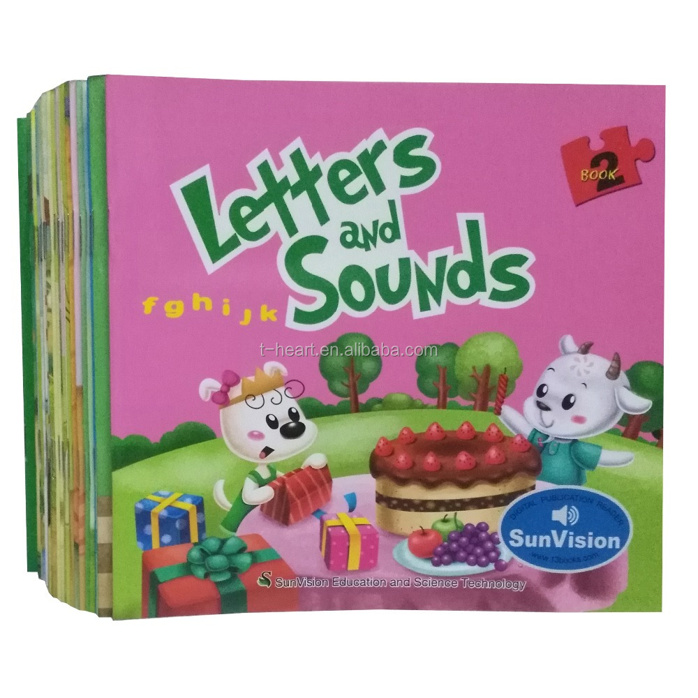 Английские буквы Sound Talking Baby book с ручкой для чтения
