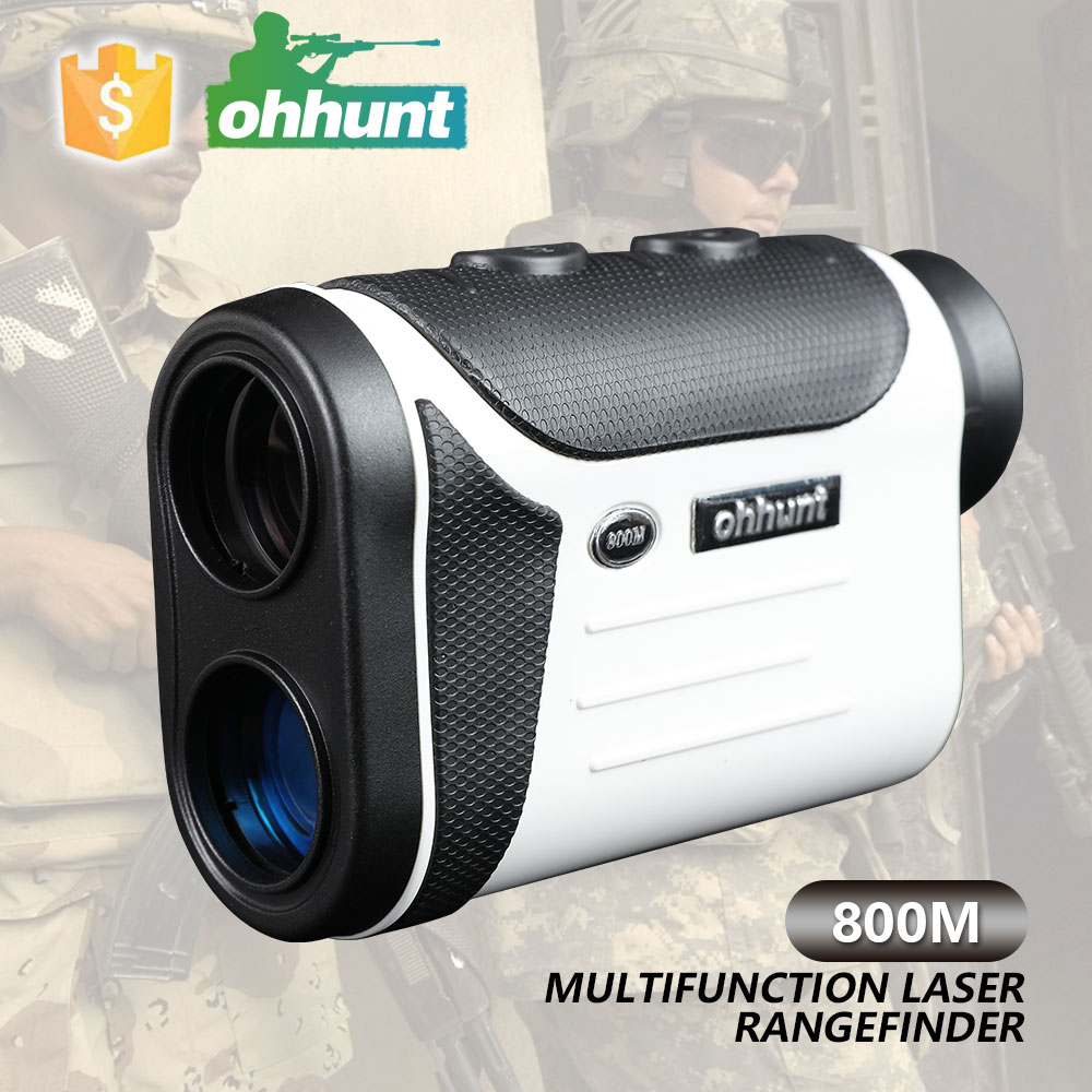 Ohhunt многофункциональный лазерный дальномер 8X800 м Охота Гольф Монокуляр Дальномер метр Открытый измерения