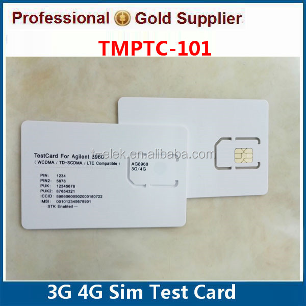 3G WCDMA ТЕСТ sim-карты стенд микро sim-карта для AG8960