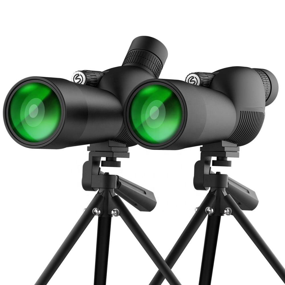 SUNCORE 15-45x60 призматическая Водонепроницаемая точечная труба Монокуляр для наблюдения за птицами для съемки мишени со штативом оптический стеклянный объектив