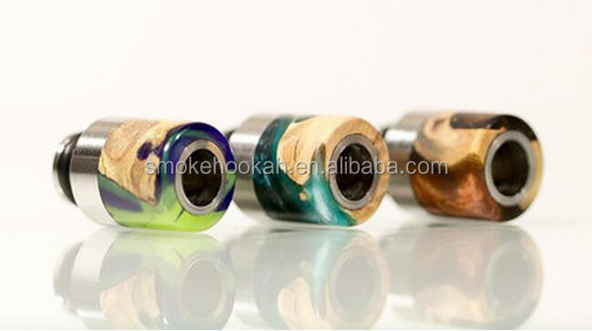 Acrylic Round Mouth Cartridge Adapter Drip Tips for 510 / ViVi Nova / DCT