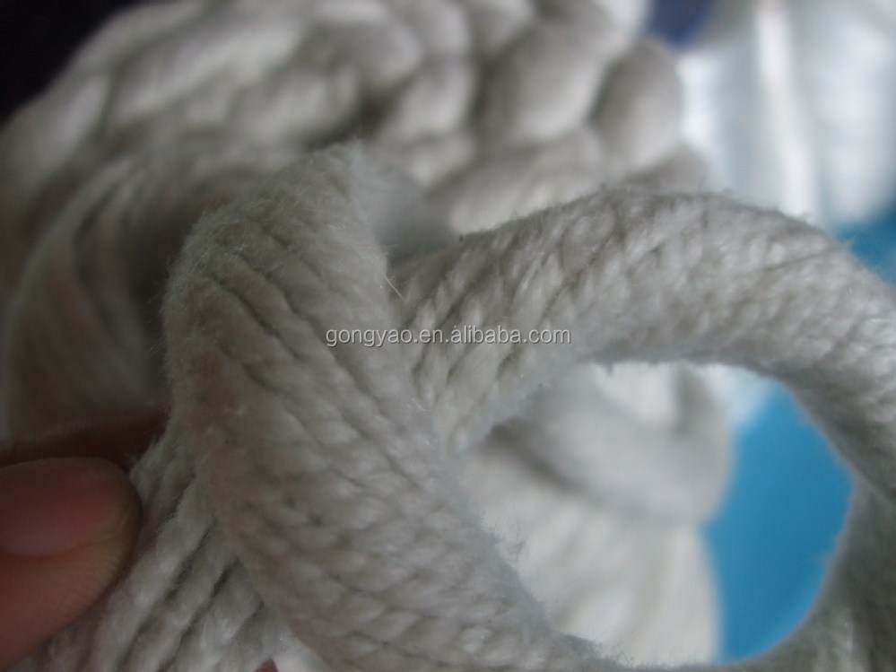 manufacture good quality Ceramic Fiber Yarn with pure white