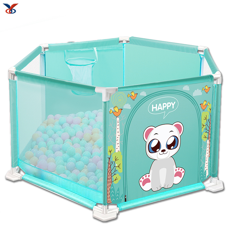 2019 Hot sale baby play pen portable round playpen