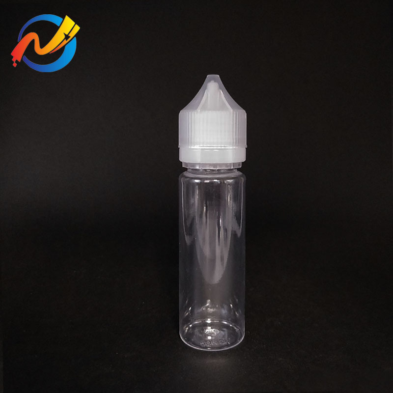 50 мл ПЭТ Ясно пластик Vape E сок пустой капельницы бутылка
