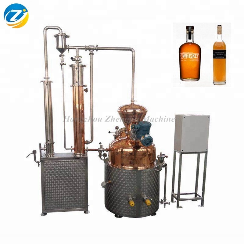 100L, 200L, 500L columna Тип краситель alambique destilador меди кадры купить алкогольный перегонный аппарат