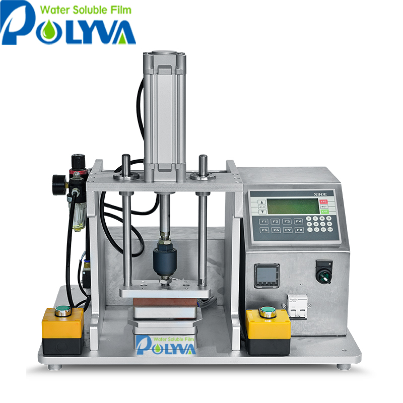 lab scale pods sample making machine liquid laundry pods testing machine