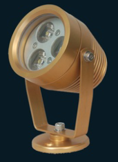 DC24V Светодиод сада с основой золотой оболочки Один цвет / RGB 3in1 NCGS-33G