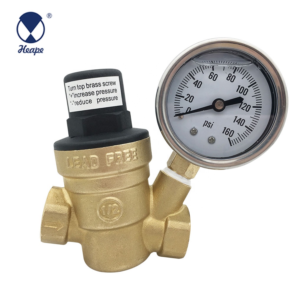 HEAPE 1/2 ''NPT свинцово-свинцовый редукционный клапан