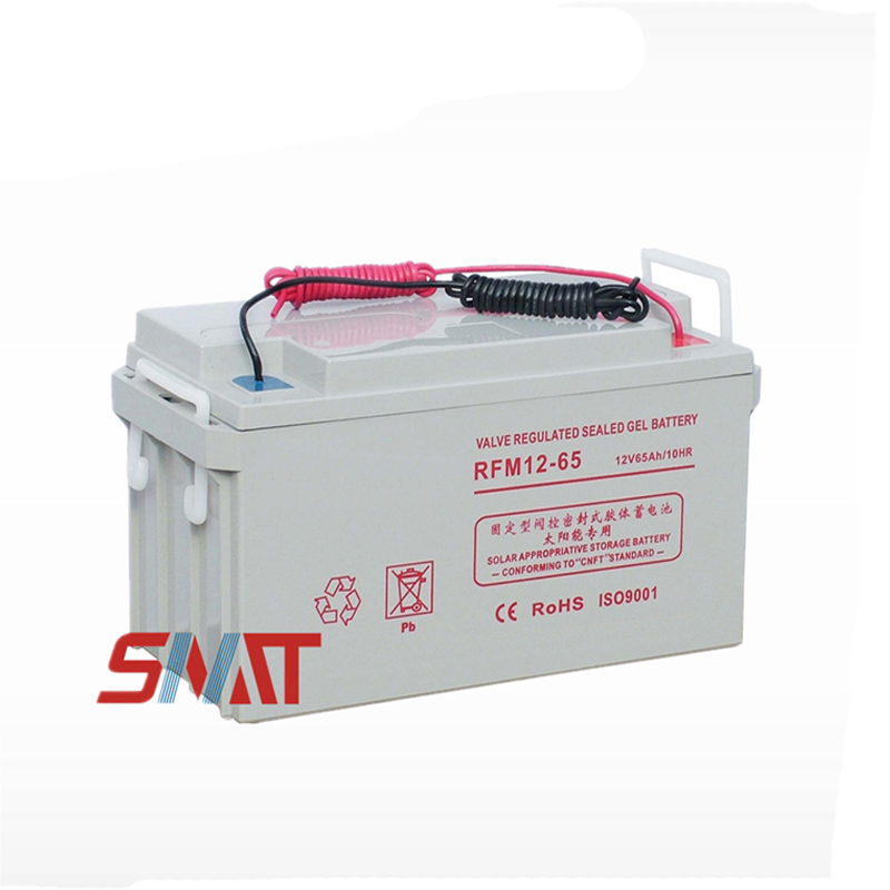 12 V/65AH активный полимерная Солнечная гелевая батарея