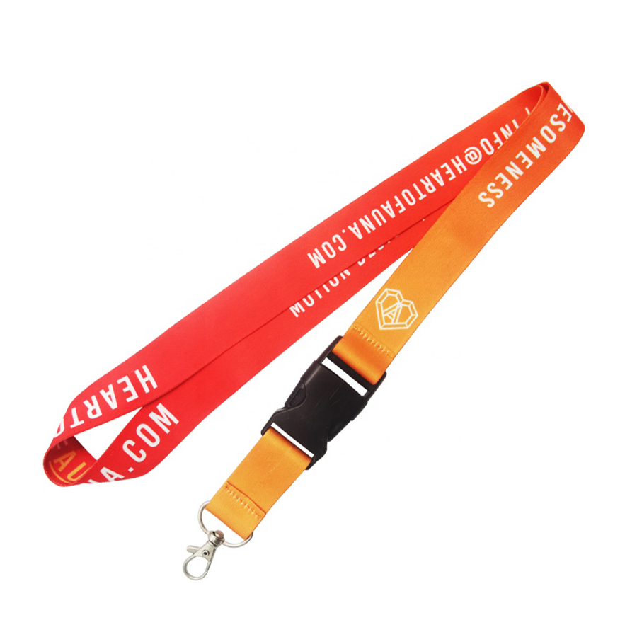 manufacturers cheap personalized sublimation card holder lanyards