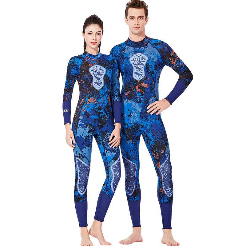 Wetsuit 3mm Neoprene Custom Logo Camo WetSuit for Spearfishing