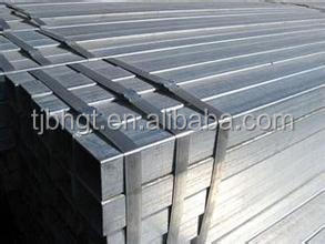 steel structural galvanized carbon seamless square steel pipe