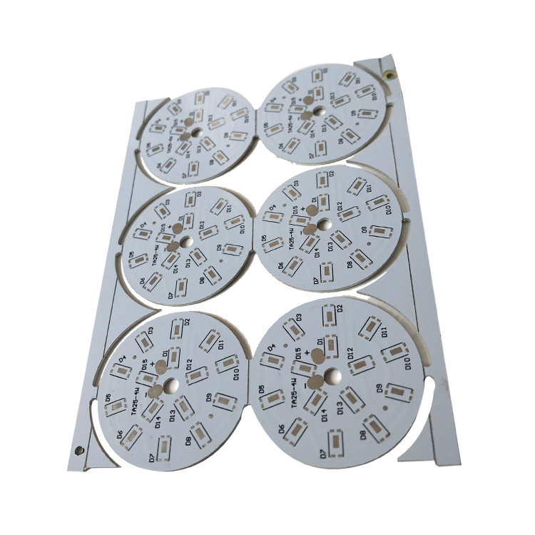 Круглый светодиод из ПВХ 12 светодио дный LED 2018 алюминиевая подложка pcb