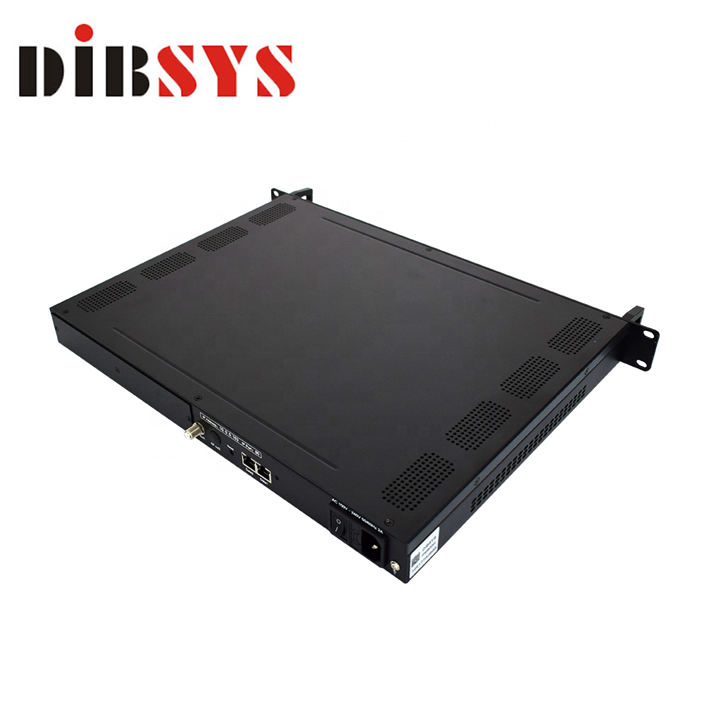 DIBSYS IPM6000 8Channels UDP Multicast 1080P FULL HD DVB-C IP QAM Modulator mpeg2 dvb-t modulator with multiplexer and scrambler