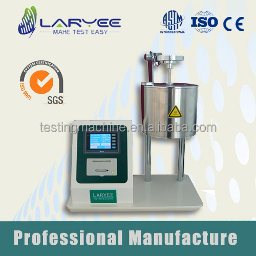 ISO Qualified Thermoplastics Melt Flow Rates Determination LCD Digital plastic melt flow index tester