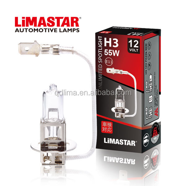 Limastar H3 12В 55 Вт Туман галогенная лампа свет