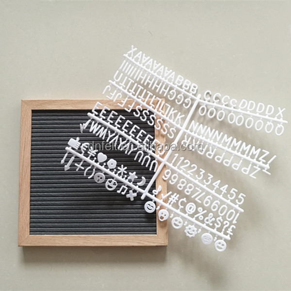 Горячие продажи 10 ''* 10'' серый войлок письмо доска для Продвижение Черная пятница