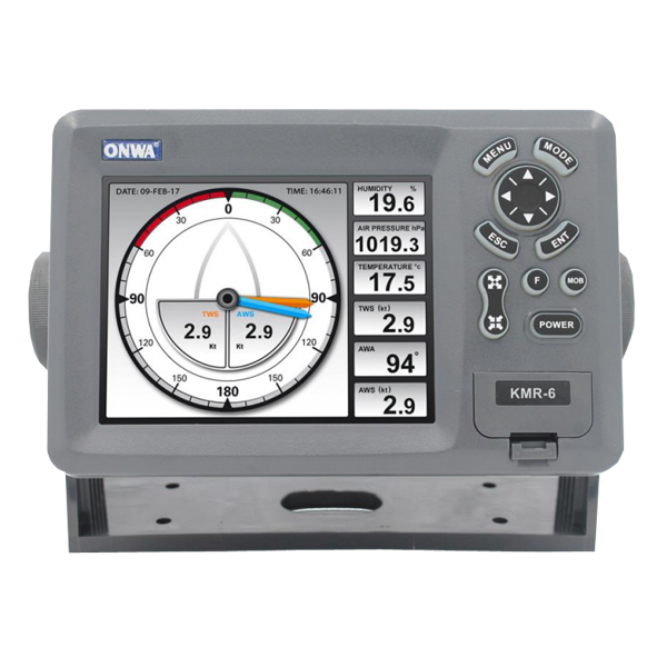 KMR-6 5,6-дюймовый мульти-функциональный дисплей с NMEA мультиплексор KMR-6
