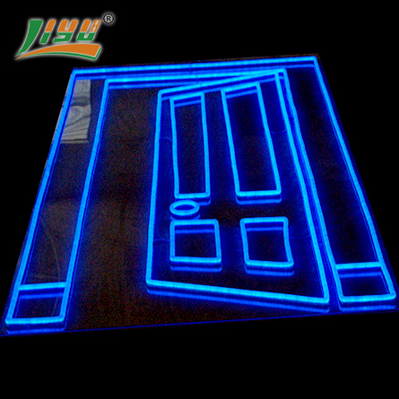 100 м украшения изменение цвета 220 В LED Neon Flex дюралайта