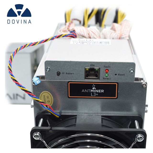 Мощный и эффективный Asic Litecoin Шахтер используется L3 + Шахтер Bitmain Antminer с блоком питания 800 W