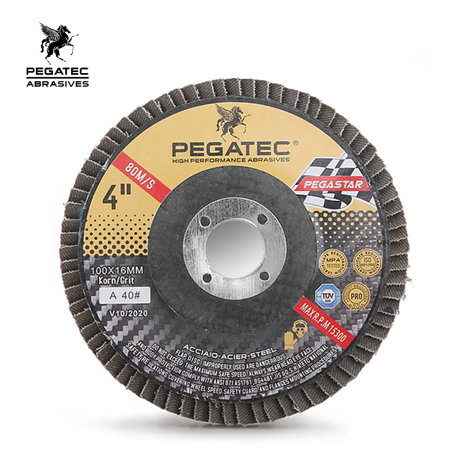 Шлифовальный диск PEGATEC x 16 мм из оксида алюминия и стали